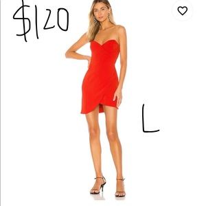 Revolve NBD Stanford red mini dress